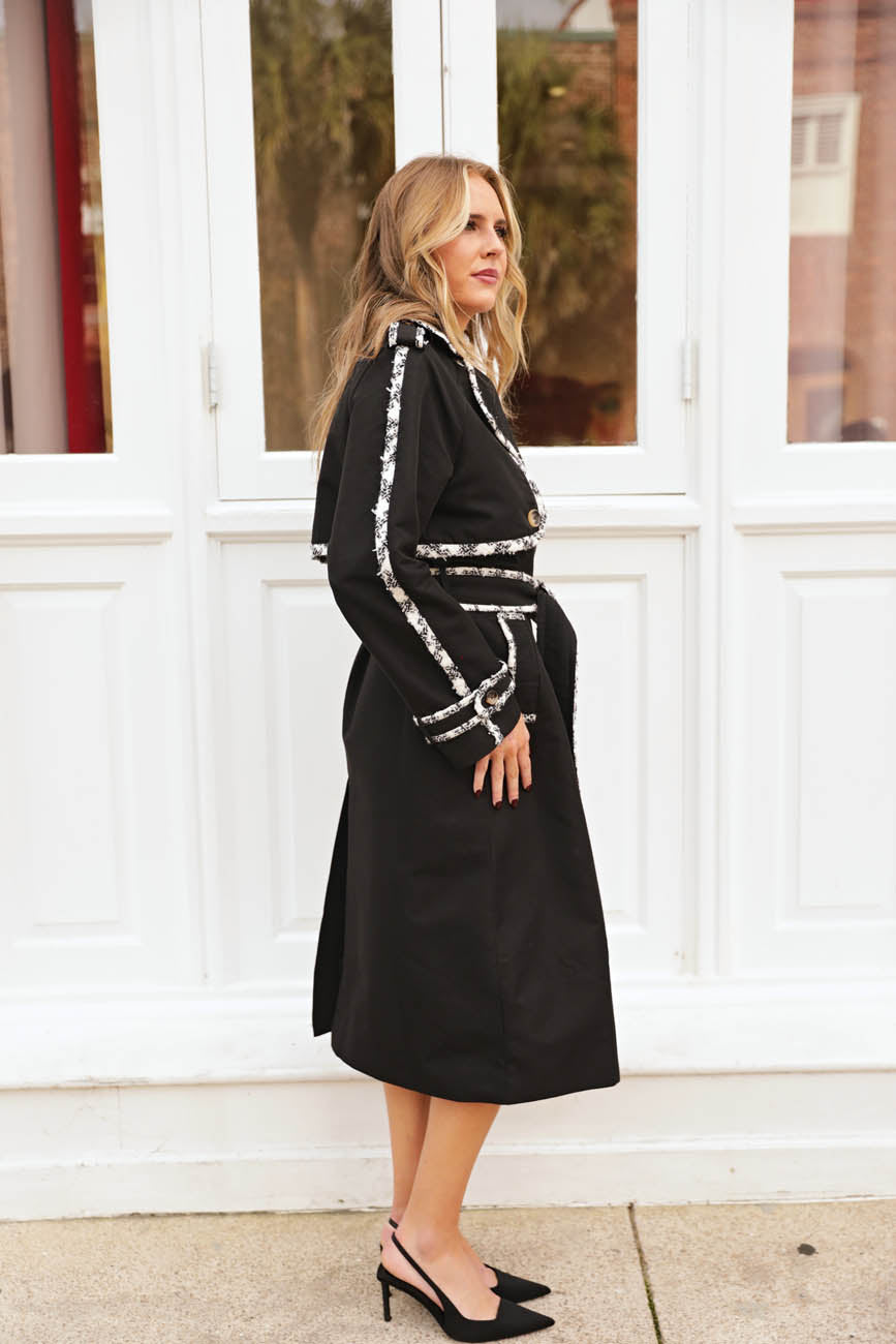 Noel Tweed Trench – Maris DeHart