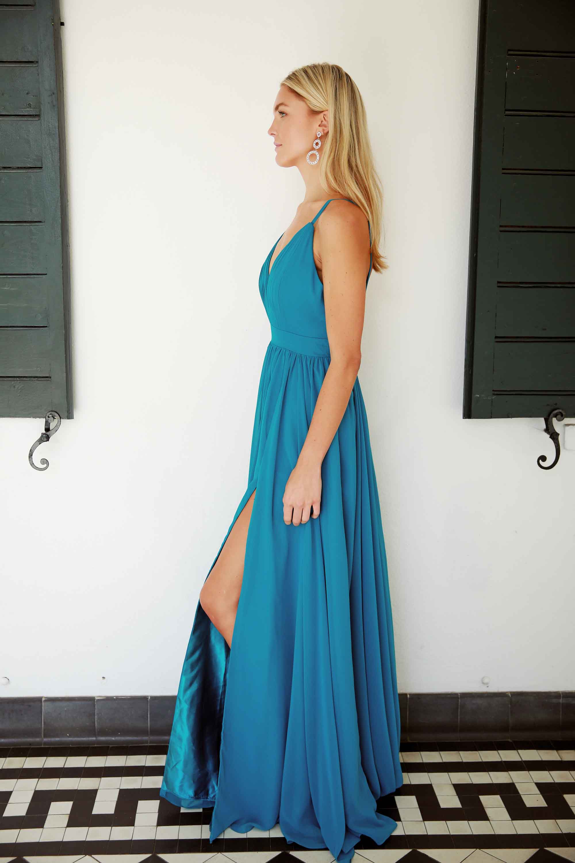 Marine Blue Formal Dresses