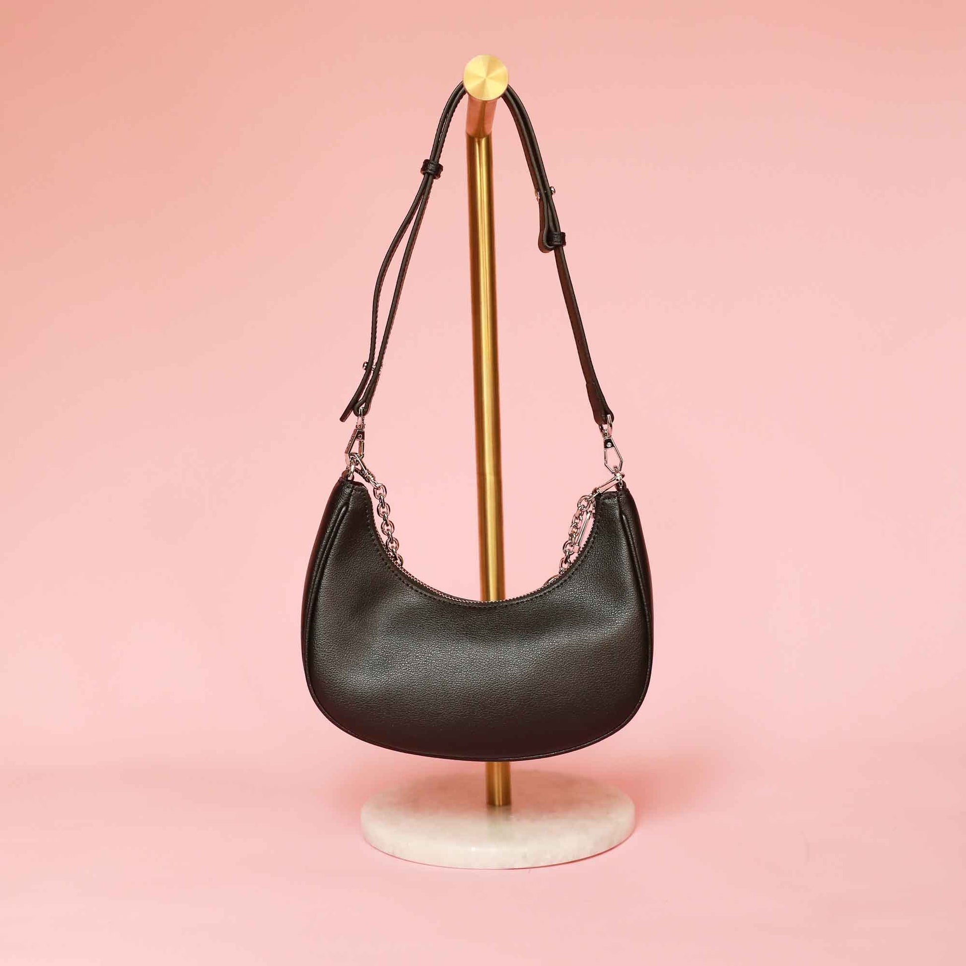 Lindy leather handbag
